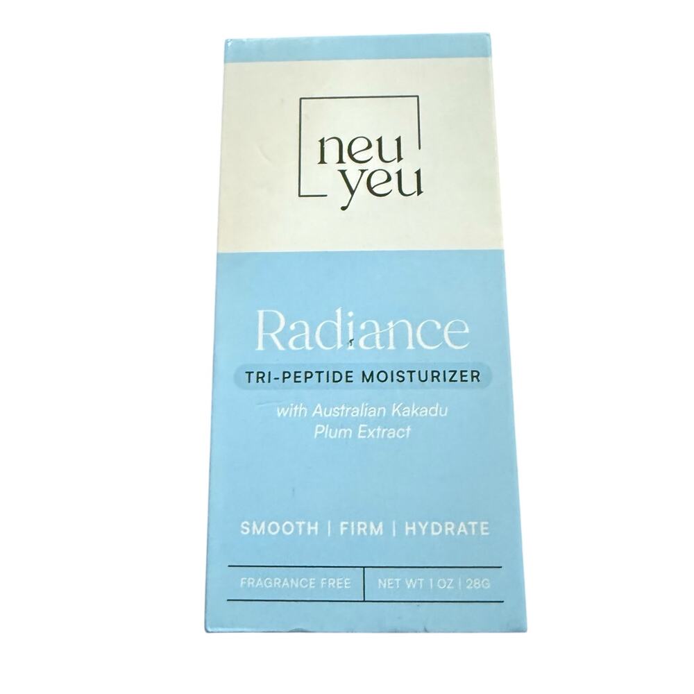 Neu Yeu Radiance Tri-Peptide Moisturizer Smooth Firm Hydrate Anti-aging New
